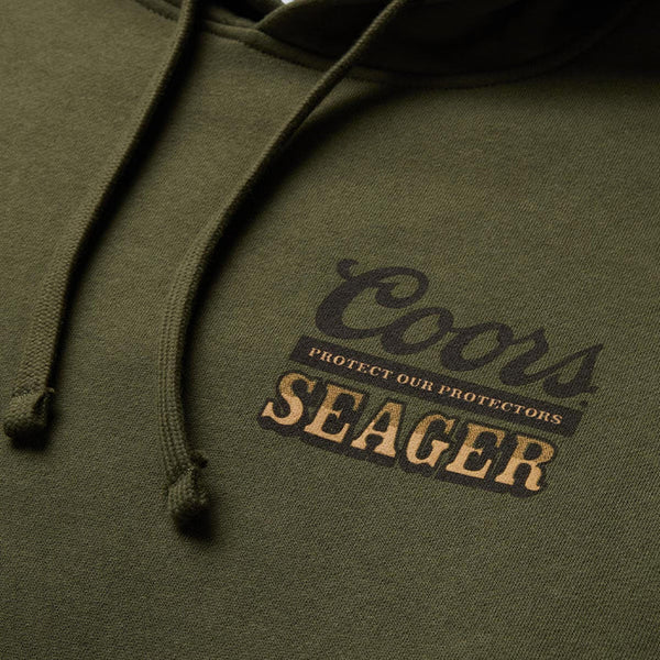 Coors Brush Truck Hoodie