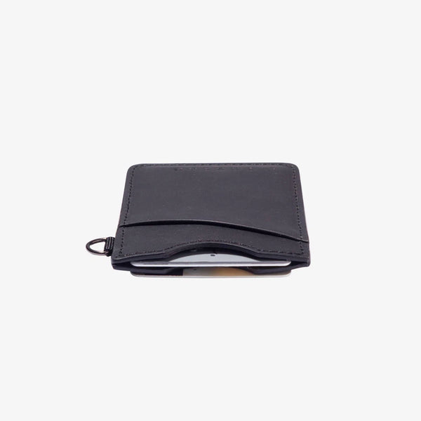 Vertical Leather Wallet