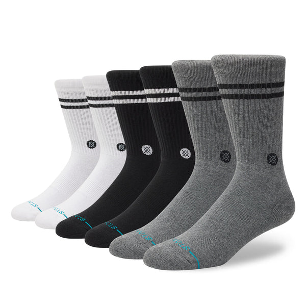 Core 6 Pack Crew Socks
