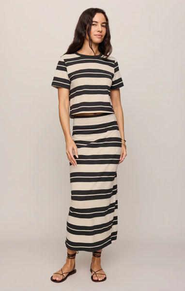 Stellan Striped Jersey Tee