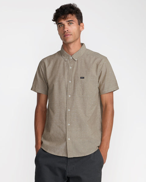 That'll Do Dobby Short Sleeve Woven Shirt