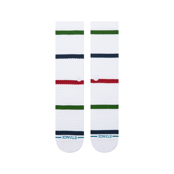 Hudson Waffle Crew Socks
