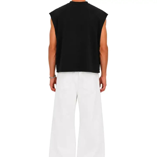 Cropped Muscle Shirt