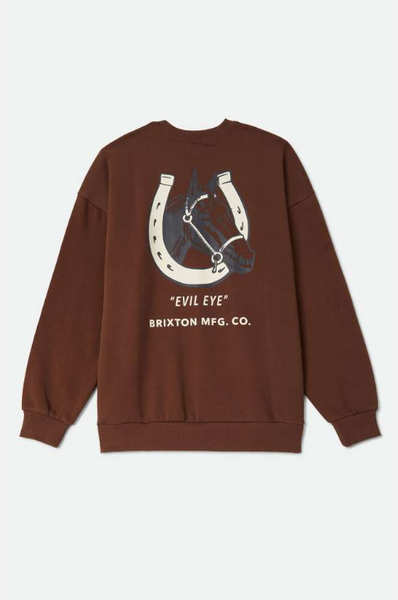 Evil Eye Horseshoe Crewneck Sweatshirt