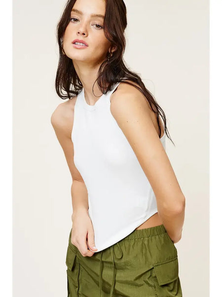 Racerback Knit Tank