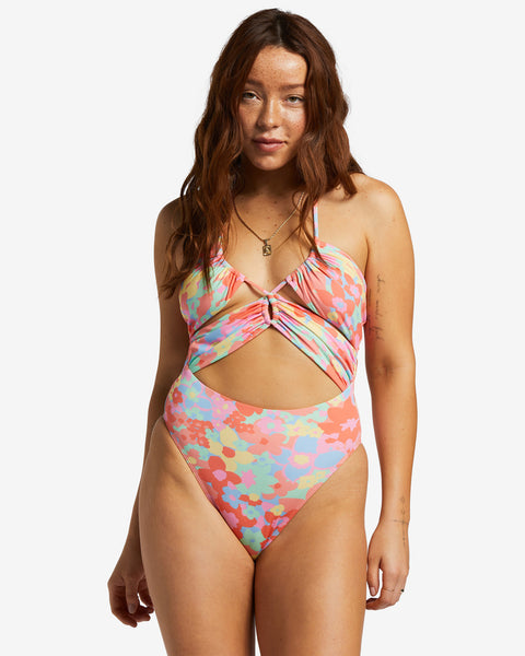 Billabong Coast Is Clear One-Piece Swimsuit