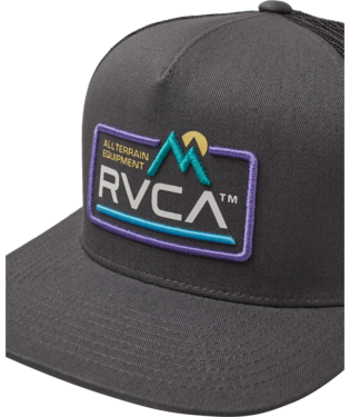 RVCA All Terrain Trucker Hat - Charcoal