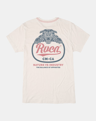 RVCA Pantero Short Sleeve - Antique White