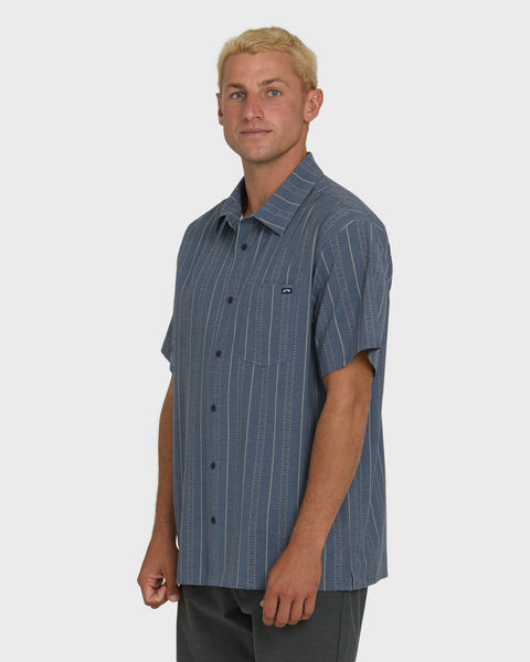 A/Div Surftrek Transit Short Sleeve Woven Shirt