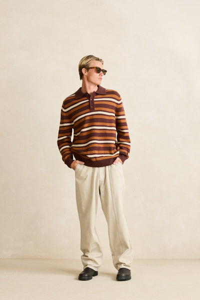 Striped Rugby Sweater