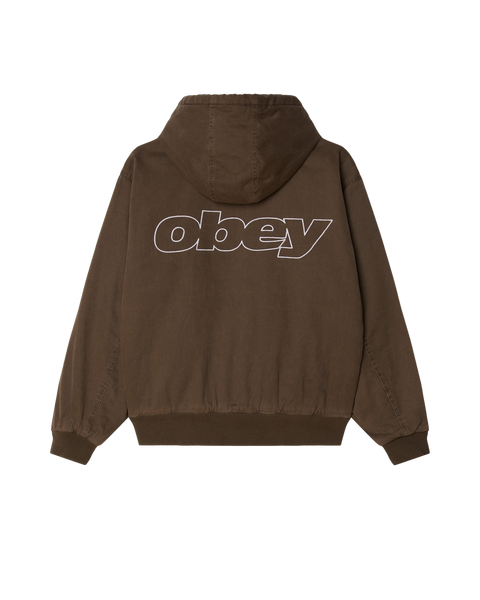 Obey Randy Zip Up Hood Jacket