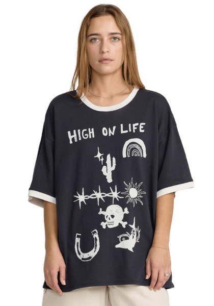 Dani Miller Oversized Ringer T-Shirt