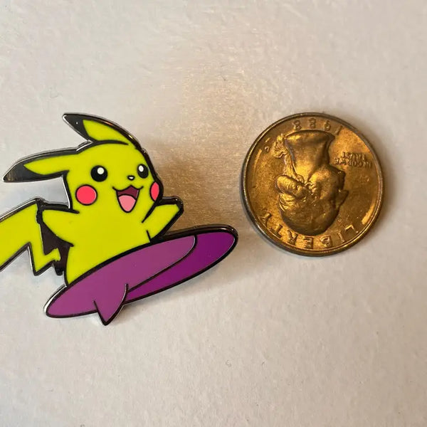 Surfing Pikachu Pin