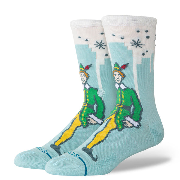 Big City Elf Crew Socks