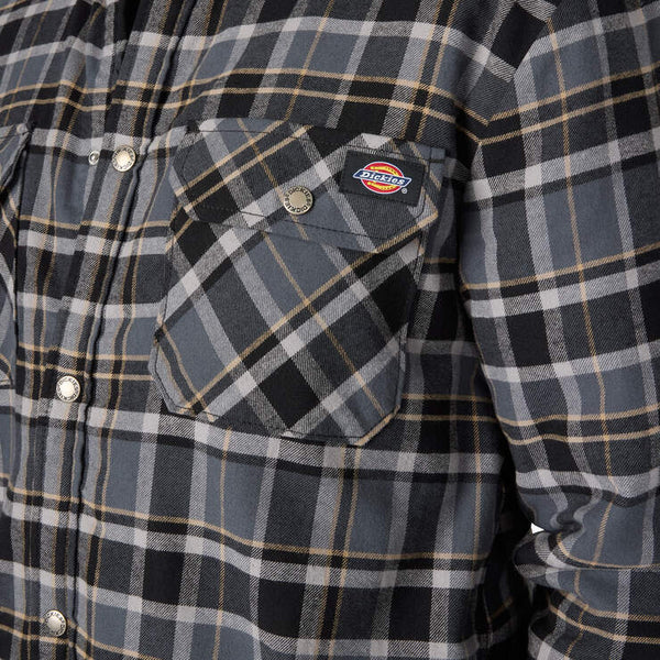 Sherpa Lined Flannel Shirt Jkt