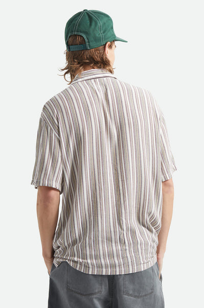 Bunker Twisted Stripe Short Sleeve Woven Shirt