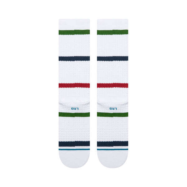 Hudson Waffle Crew Socks