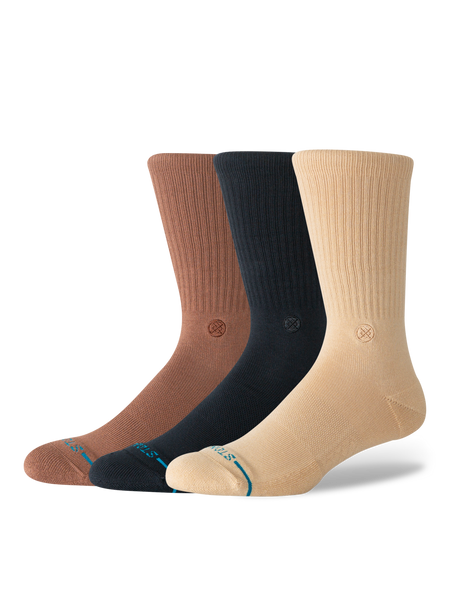 Icon 3 Pack Socks