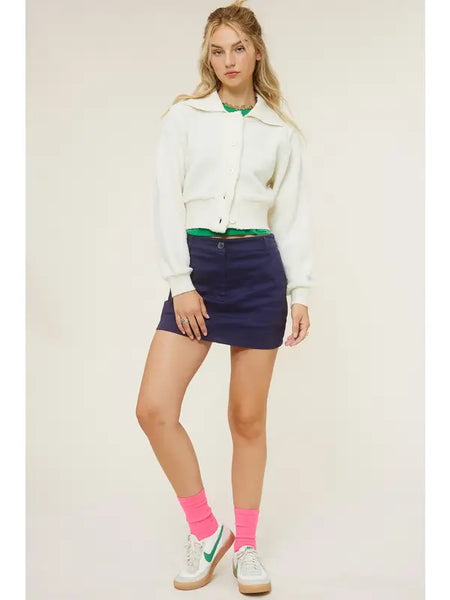 Cropped Teddy Jacket