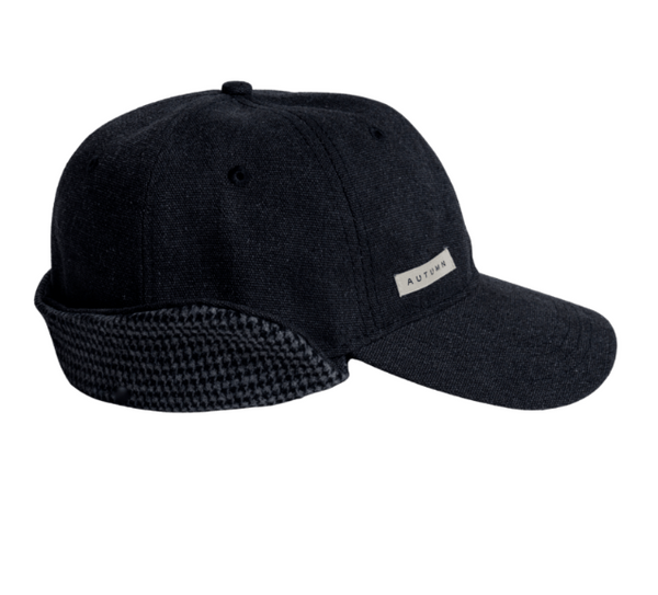 Wash Canvas Flap Cap
