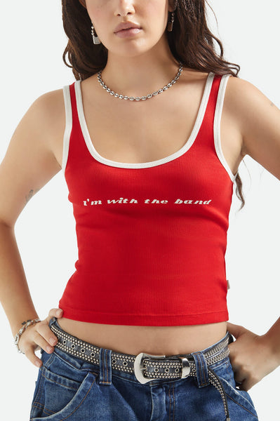 I'm With The Band Tank Top