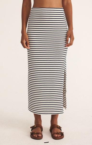 Ainslie Stripe Midi Skirt