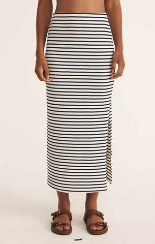 Ainslie Stripe Midi Skirt