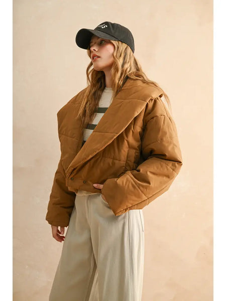 Big Collared Puffer Jacket