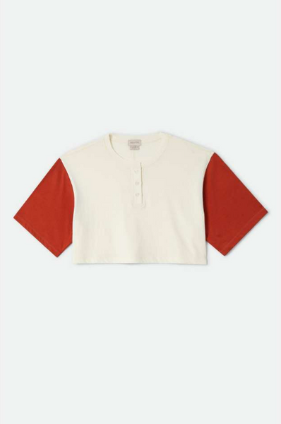 Carefree Cropped Henley