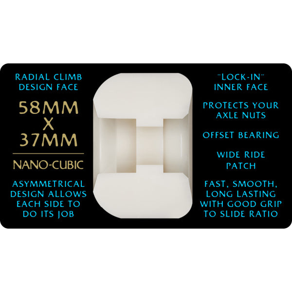 Dragons Nano-Cubic 97A Skateboard Wheels