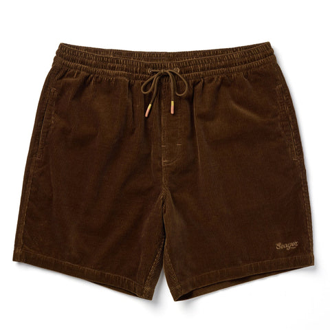 Yuma Cord Short - Tobacco