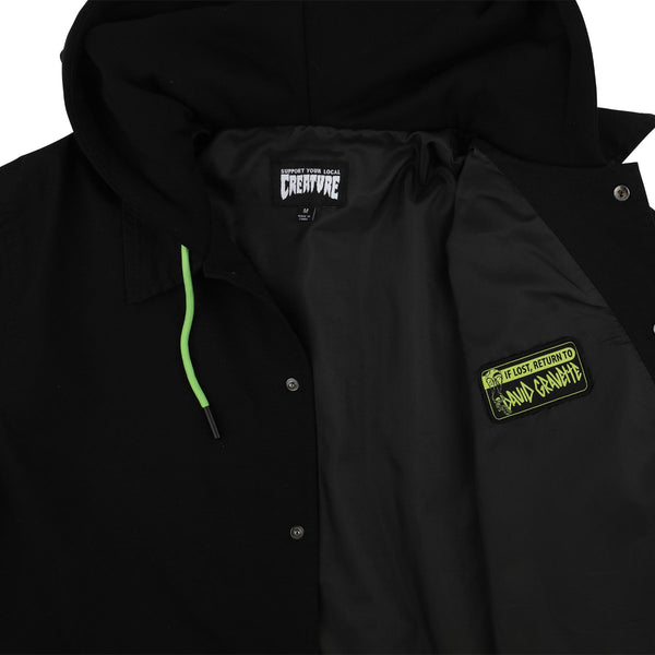 Gravette Creature Hooded Windbreaker Jacket