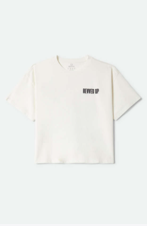 Revved Up Boxy Crew Tee