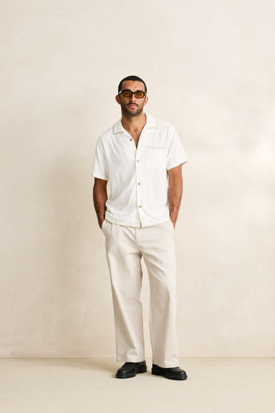 Linen Whip Stitch Shirt