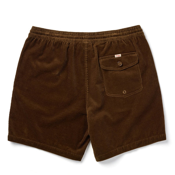 Yuma Cord Short - Tobacco