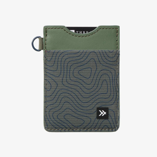 Vertical Leather Wallet