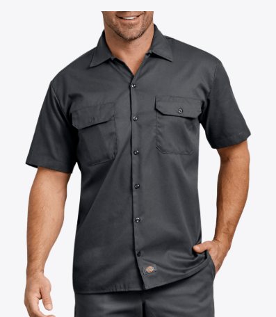 Flex Twill Work Shirt - Black