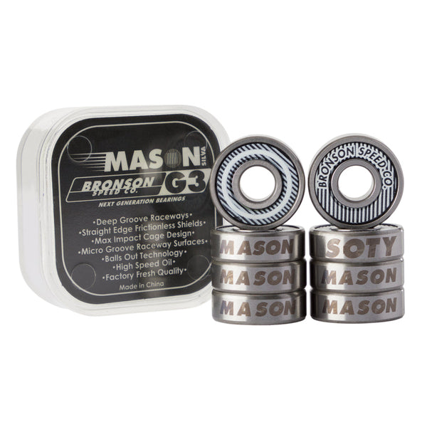 Silva G3 Bronson Skateboard Bearings