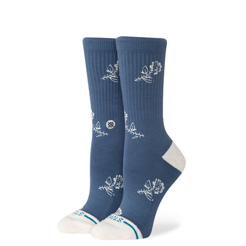 Petite Bloom Crew Socks