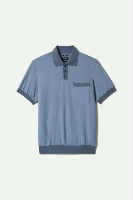 Weekend Herringbone Polo Shirt