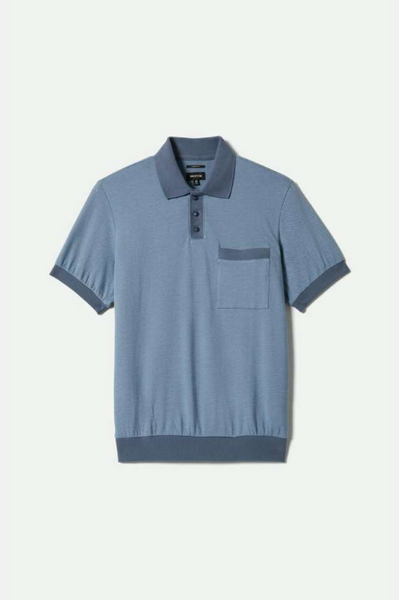 Weekend Herringbone Polo Shirt
