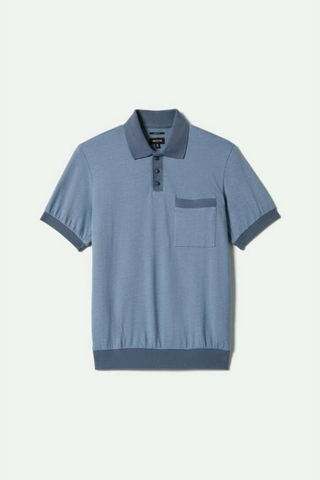 Weekend Herringbone Polo Shirt