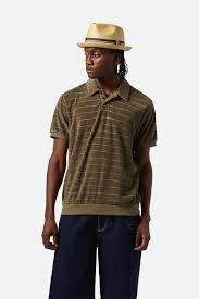 Weekend Terry Cloth Short Sleeve Polo - Ivy Green