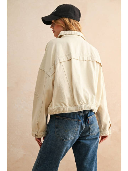 Cotton Moto Style Jacket