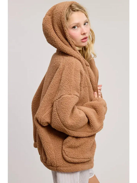 Sherpa Hoodie Jacket