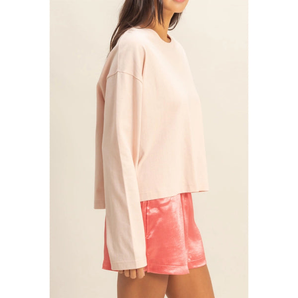 Wide Long Sleeve T-Shirt