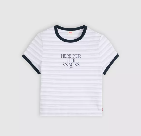 Here For The Snacks Tee