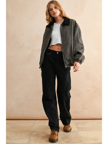 Leopard Print Jacket