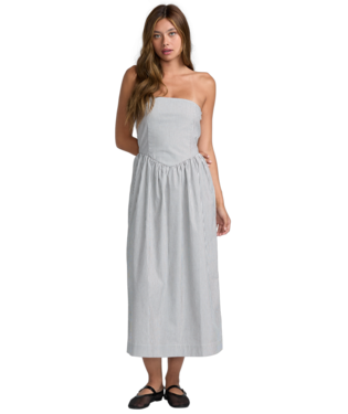 Florence Drop Waist Dress - Pirate Black