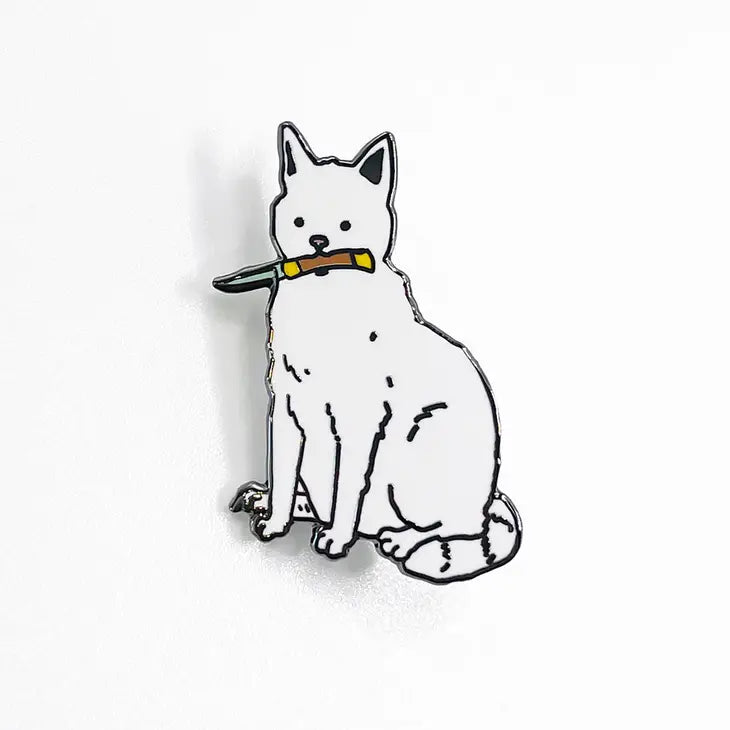 Cat Knife Pin